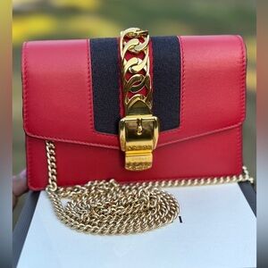 Gucci Red Mini Crossbody Bag